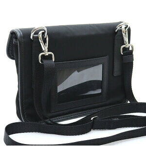 Prada Nylon shoulder bag Re Crossbody Wallet black Case Smartphone